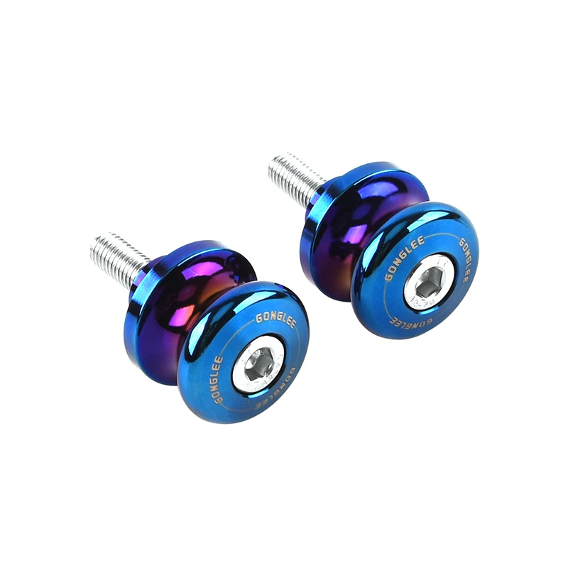 Swingarm Spools for SUZUKI SV650 GSXR1000 GSX1300 GSXR600 GSXR750 GSXR150 GSXR125 GSR400 600 750 GSXS1000GT GSX650F Stand Screws view 5