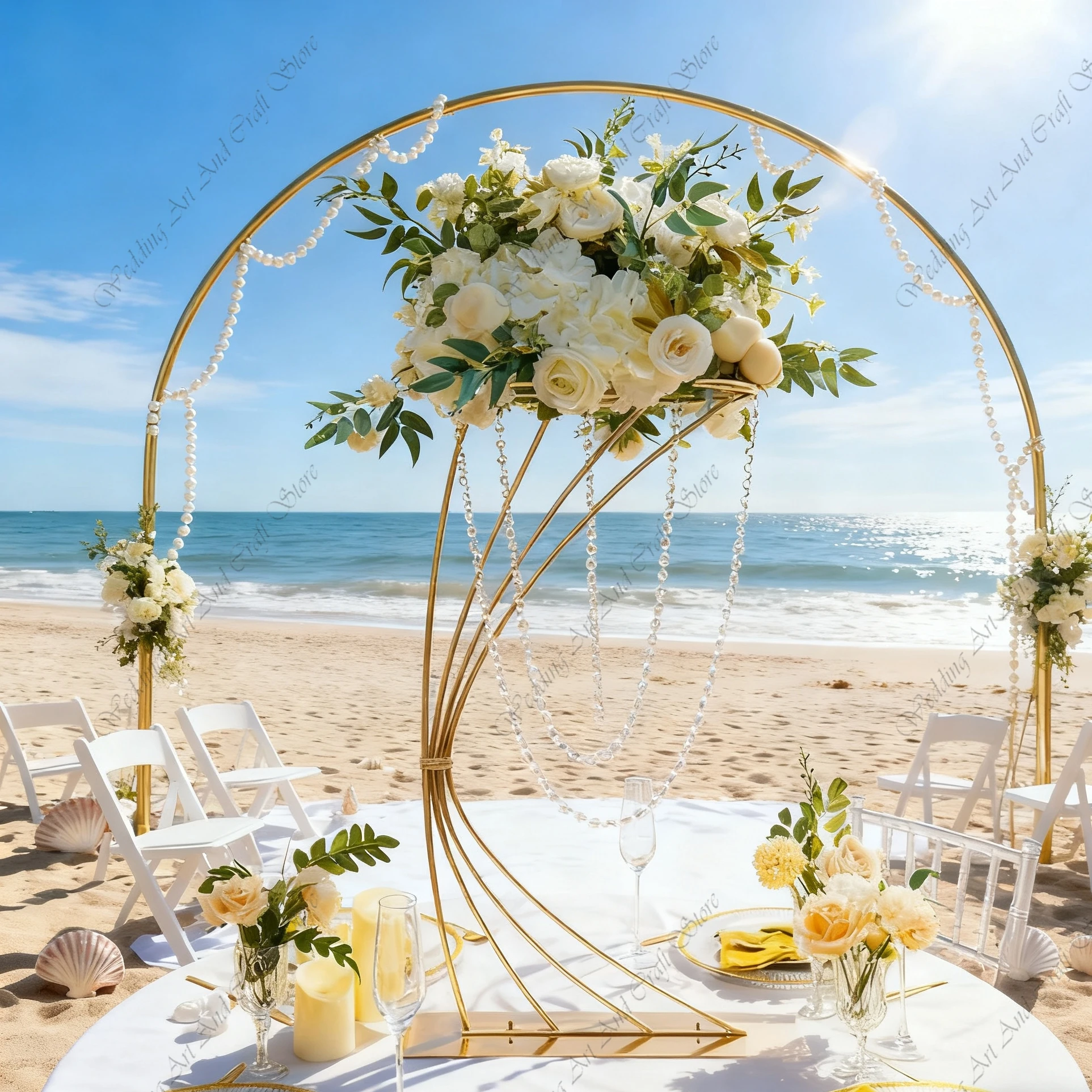 

10pcs f30 80-105cm Wedding Event Table Decoration Road Guide Gold Metal Flower Ball Stand Wedding Centerpiece Flower Stand vy266