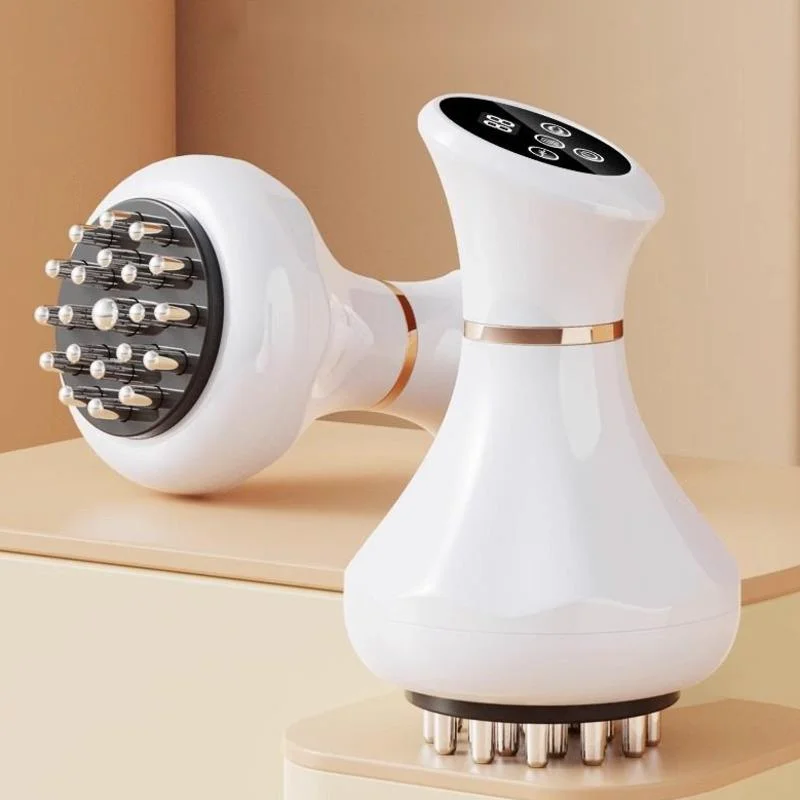 

Электрическая массажная щетка для меридианного массажа, массажер для похудения, импульсный массажер для шеи, для снятия напряжения, для массажа живота, для домашнего спа, для женщин и мужчин