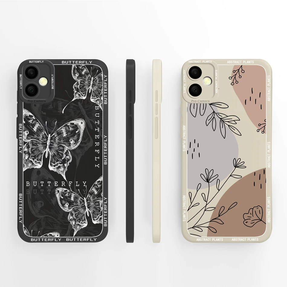 Panda Case For Samsung A05 A05S Soft Liquid Silicone Back Cover For Samsung Galaxy A 05 Camera Protection Shockproof Phone Shell