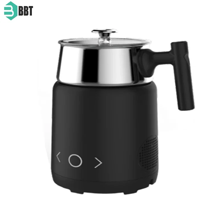 2024  Detachable Milk Frother for home Electric Coffee Foamer Professional Automatic Coffee Milk Heater with hand