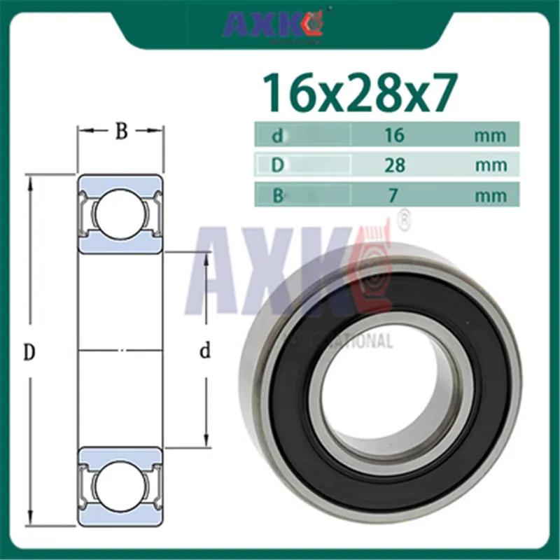 Ball Bearing Bicycle bearing подшипники Flower drum bearing 16x22x4 16x28x7 16x30x10 16x31x10 16x32x9 16x35x11 16x40x12 16x42x13