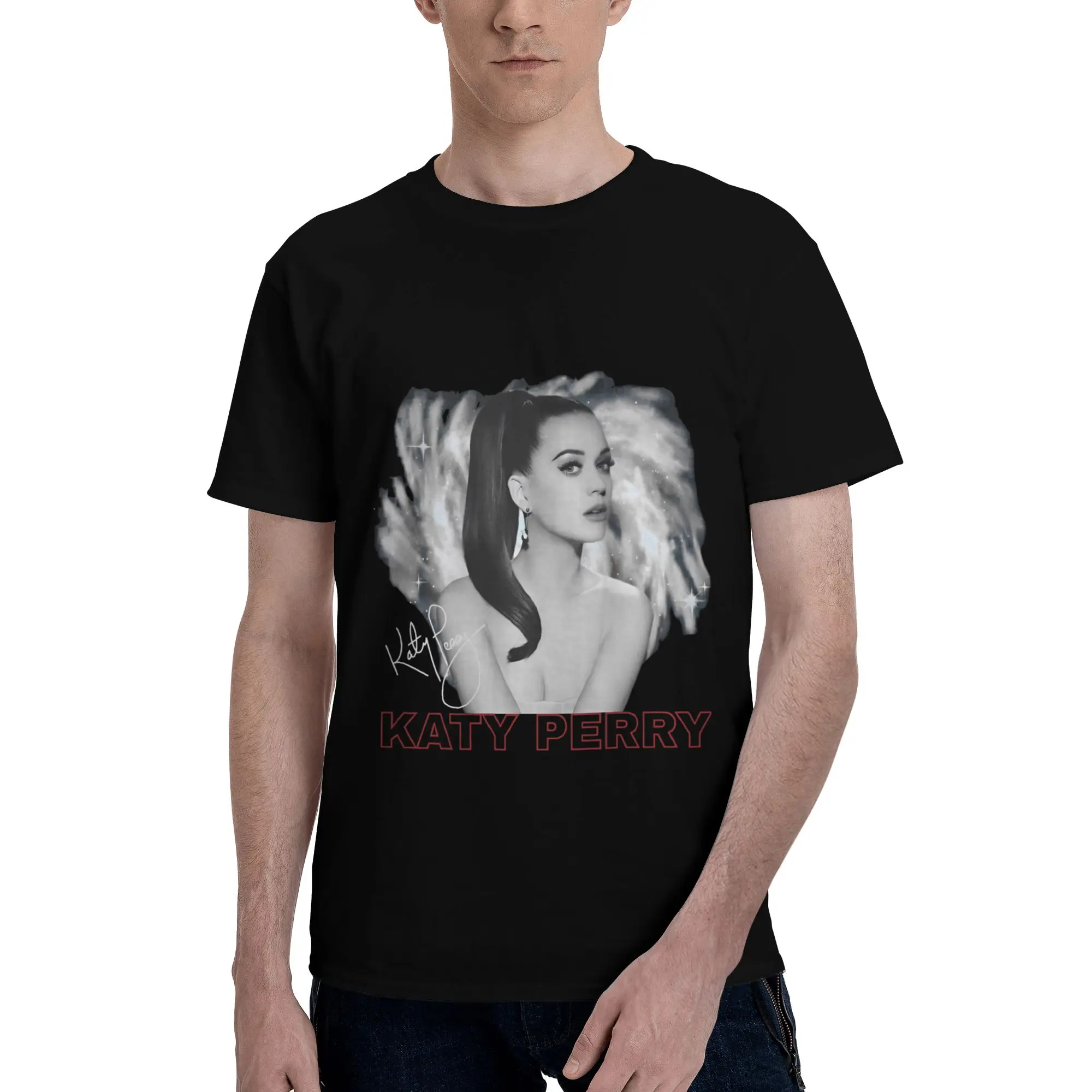 2026 Katys Perrys Tour Outfit Unisex T Shirts Cotton Tee Fashion  T-shirt Clothes