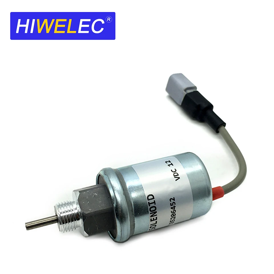 

Fuel Shutoff Solenoid 12V U85206452 185206452 For Perkins 402D 403D 404D 404C 403C Stop Solenoid Valve