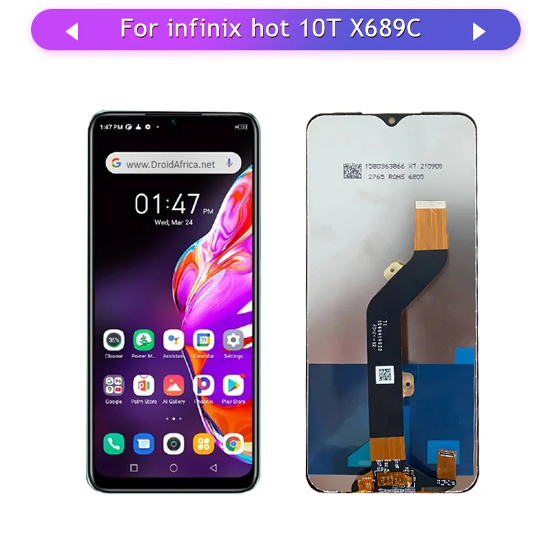 شاشة لمس LCD عالية الجودة x689 لـ Infinix Hot 10 Play: تقييم شامل ونصائح عملية للاستبدال