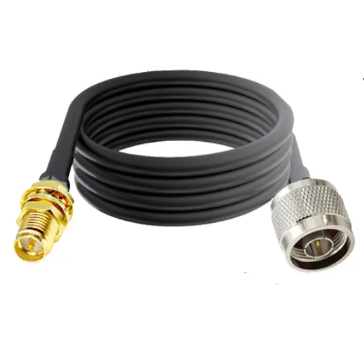 New LMR195 Cable N Male To RP SMA Female Connector  Low Loss Extension Jumper Cable 50ohm