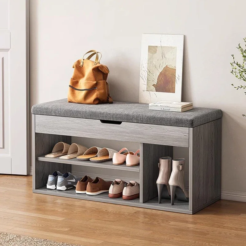 Organizer Storage Shoe Cabinet Hallway Bench Cleaner Shelves Disinfecting Luxury Shoe Shelf Modern Gabinete Salon Furniture