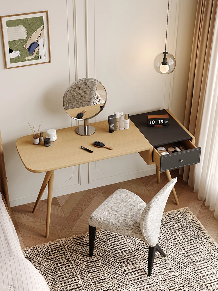 Simples moderno madeira maciça Study Desk, escrita Home