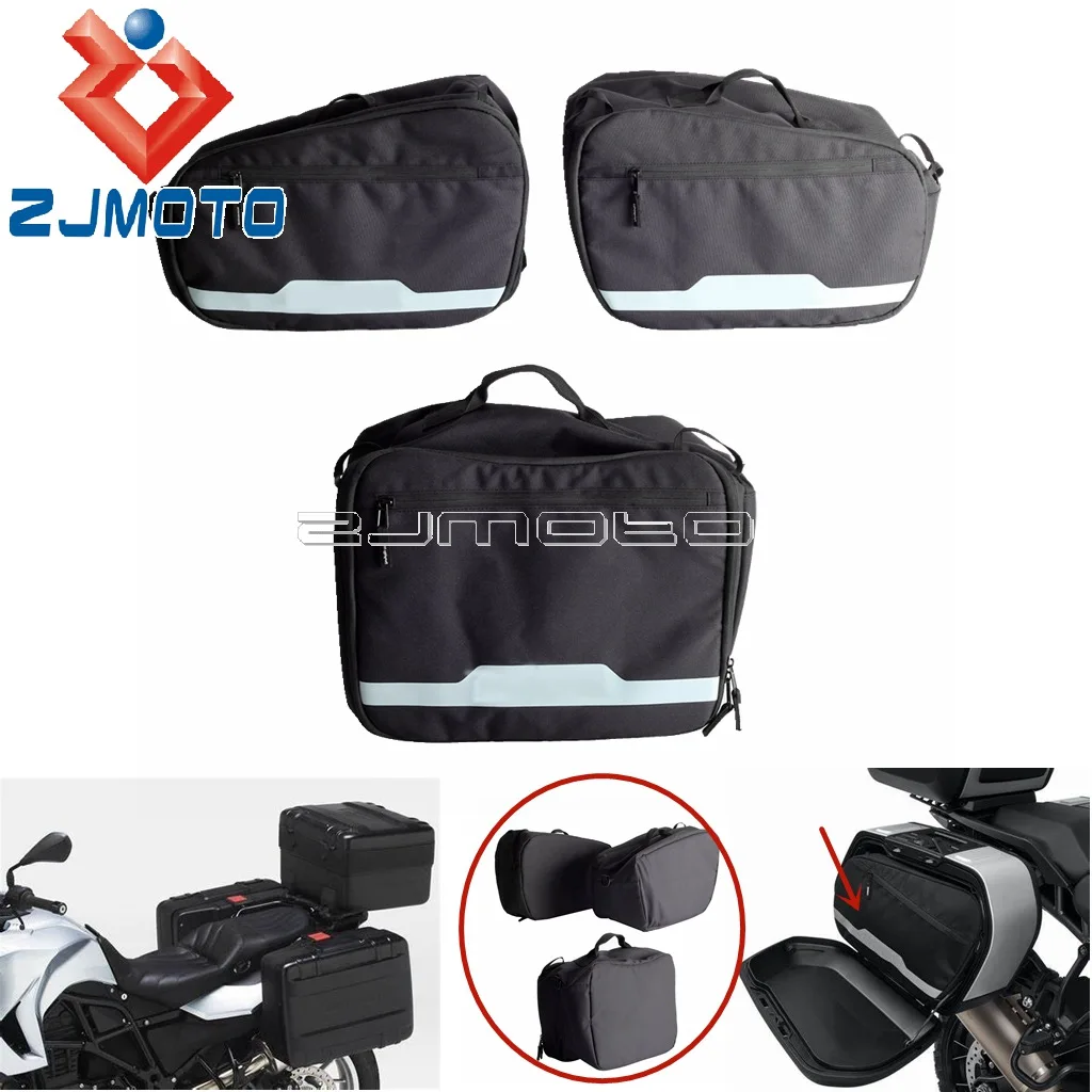 

600D Polyester Fabric Motorcycle Saddlebag Top Case Liner Side Bag Inner Lining Luggage For Harley Pan America 1250 1250S 2021