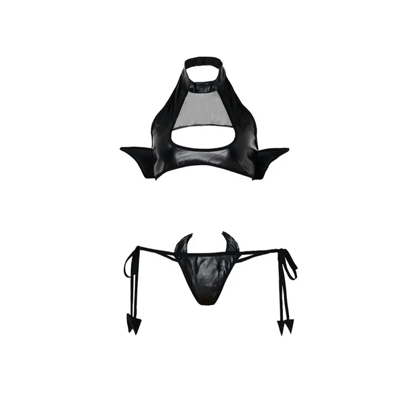 A2025 جديد الباروكات البرتقال القط "الصوص 3.0" براءات الاختراع والجلود أجنحة Imp تأثيري المرأة مثير ملابس داخلية خاصة الزي ★   هاكسيب