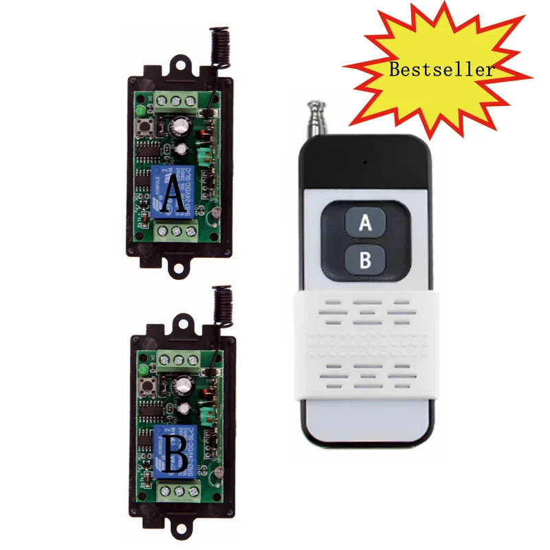 Intelligent Wireless Switch, DC 12V 24V Multi-Channel Single-Channel Switch, Electric Control Door, Lamp Switch, Current Breaker