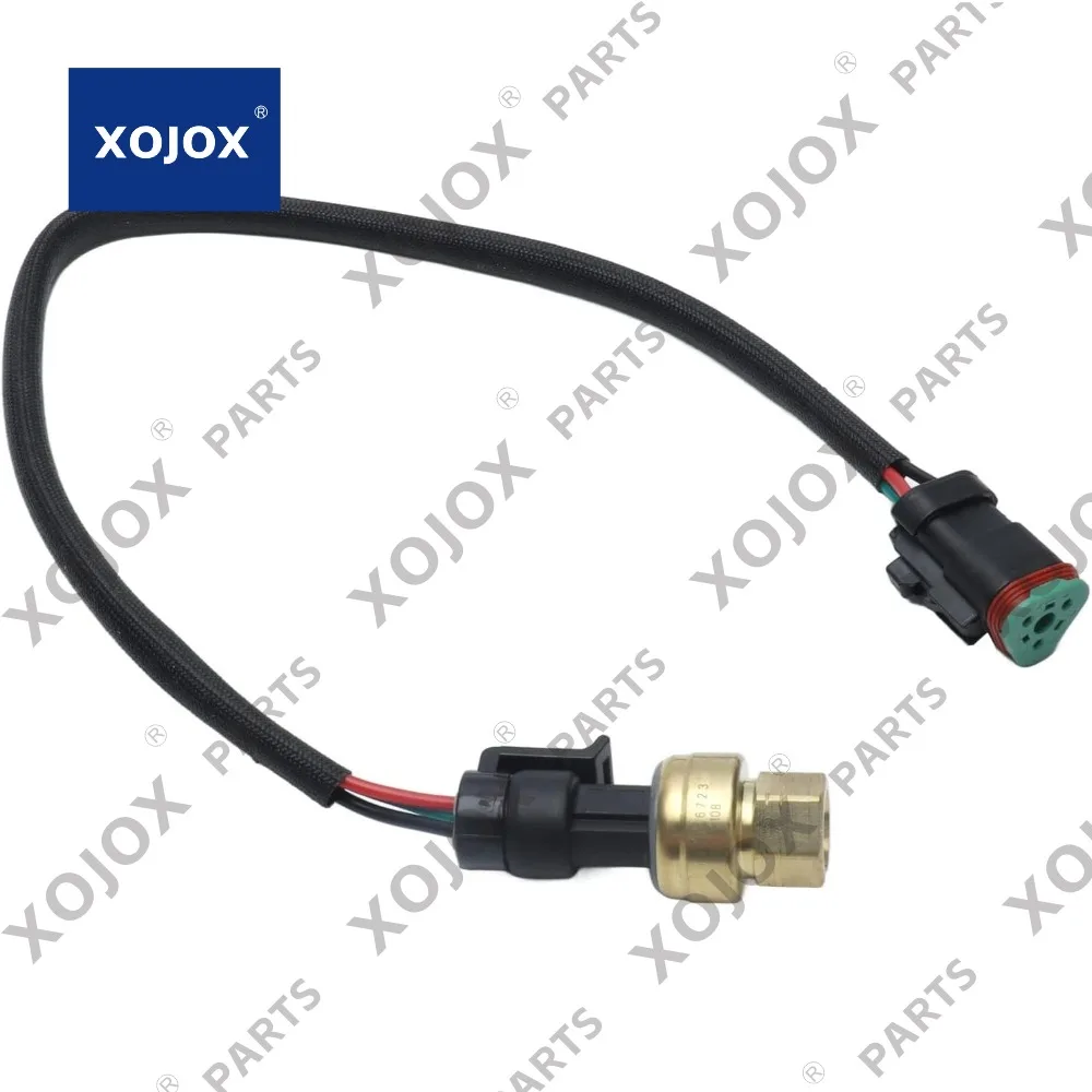

XOJOX Pressure Sensor Excavator Accessory, 9 32V For Caterpillar C7 C9 330C 322C 325C 570B, High Accuracy, Part Number 194 6723,