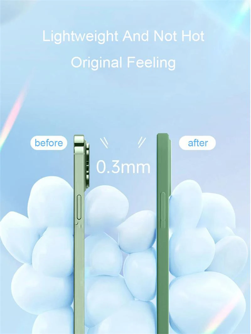 Für Xiaomi Redmi Note 12 Hülle, flüssiges Silikon, schlichter Gummi-Schutz, Redmi Note 12 4G Hülle – Detail 2