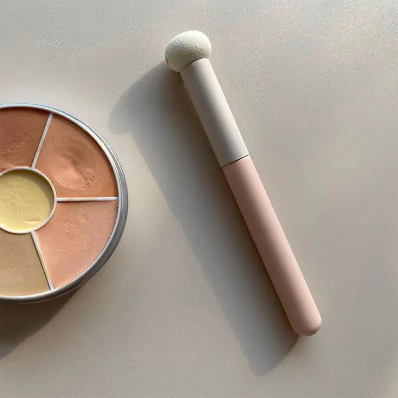 ミニキノコ型コレクターブラシ,柔らかく,化粧品,メイクツール,コンシーラー,実用的