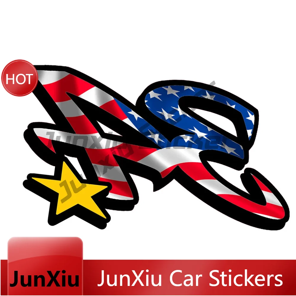 Numero 34 Course Racing Number Moto Usa Vinyl Decal Waterproof Car Sticker Motorcycle Auto Decoration