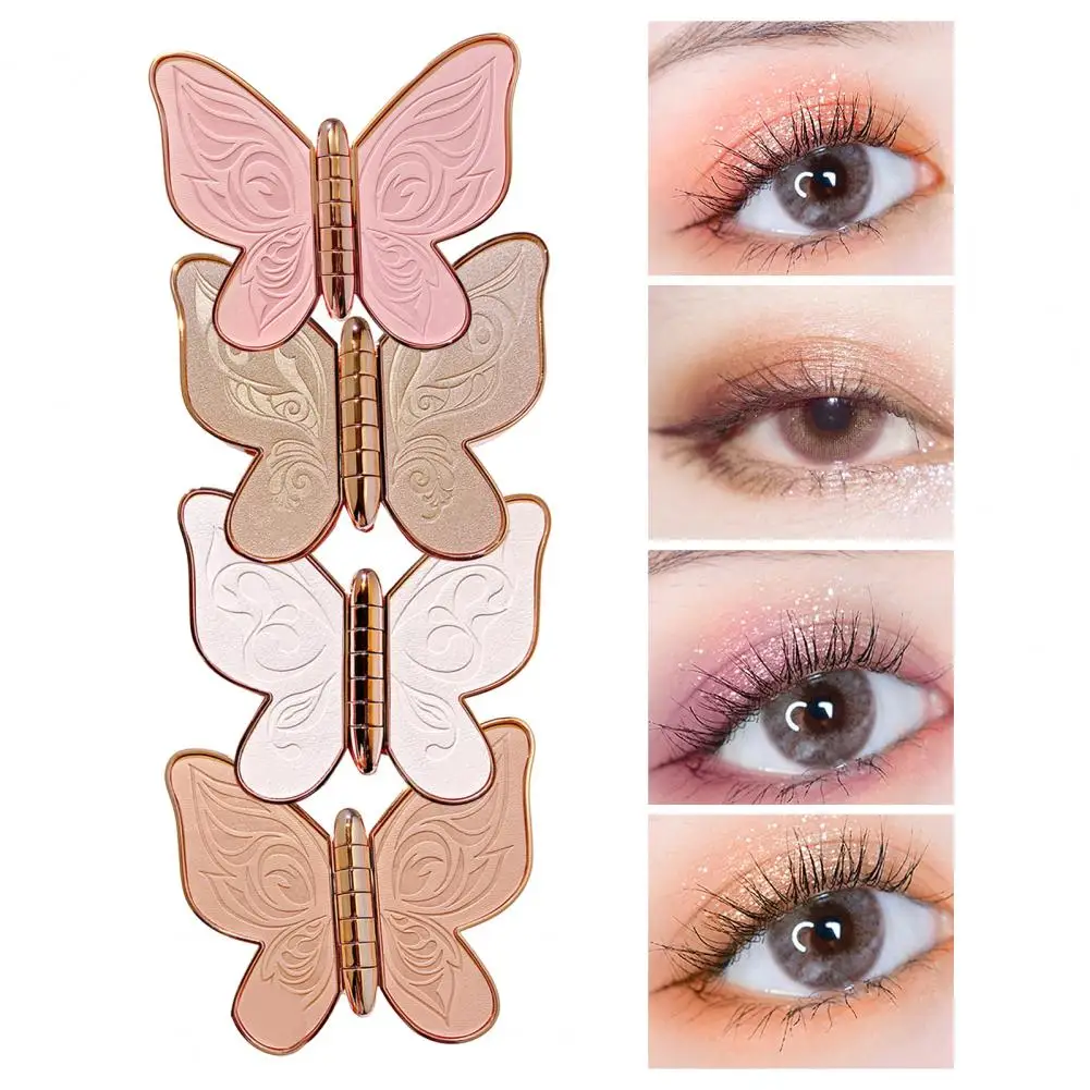 Attractive Charming Makeup Eyeshadow Plate Smudge-proof Eyeshadow Plate Warm Tone Eyeshadow Palette Beauty Tool