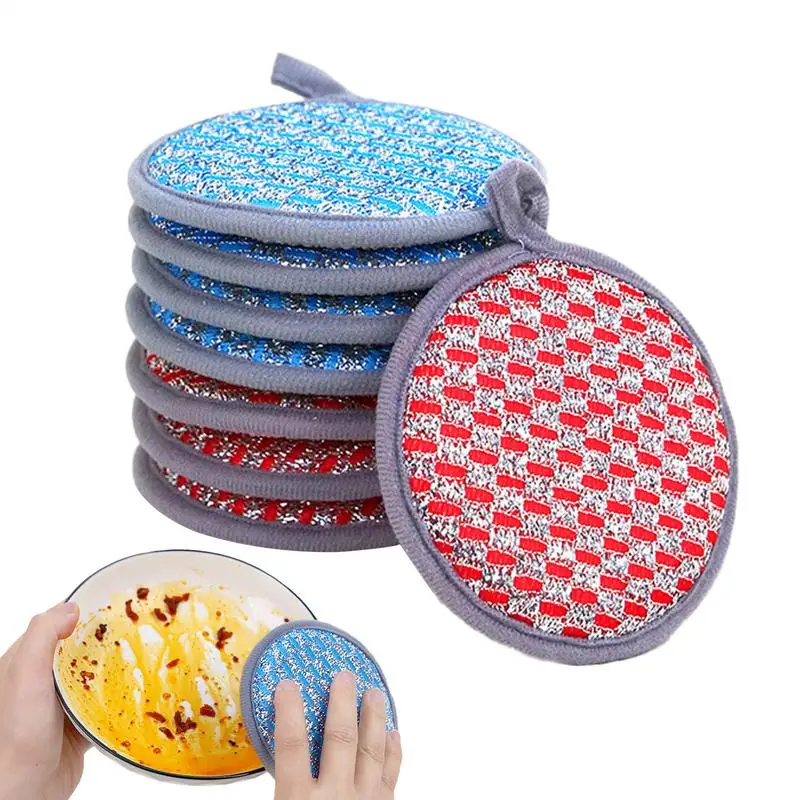 

Wire Dish Towel Dish Washing Towel Cloth Rags Non-Scratch Kitchen Cleaning Dishcloth Wire Cleaning Cloths For Counters Dishes