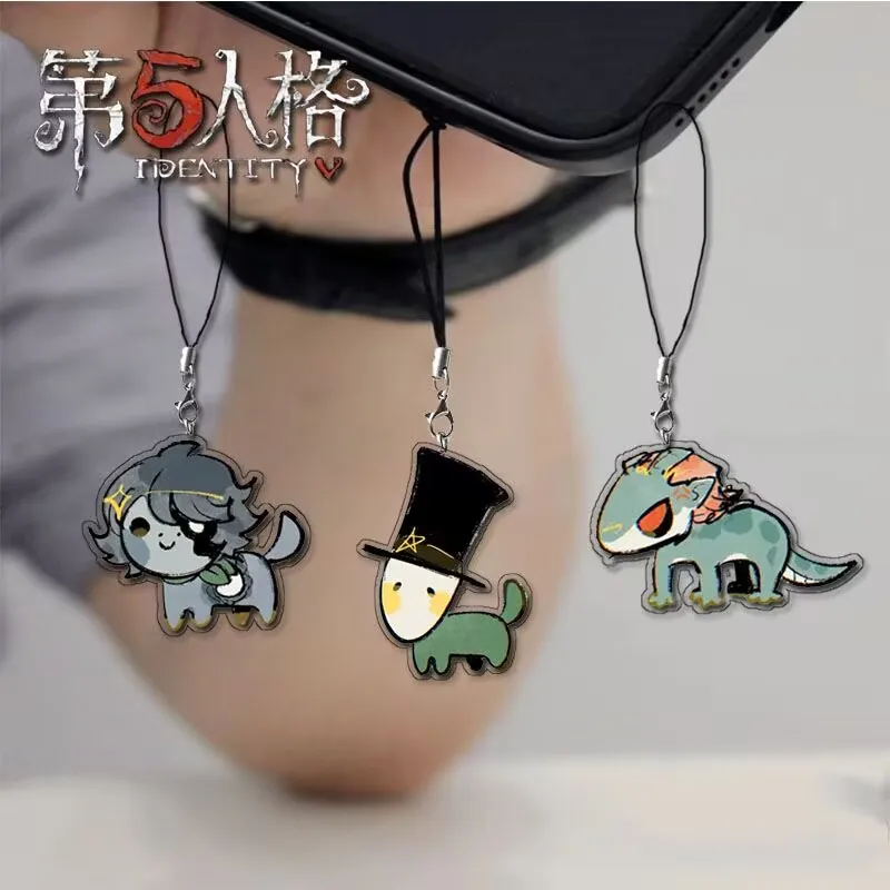 

Цепочка для мобильного телефона «Identity V», супер милая мультяшная цепочка «Evil Jack Lizard», креативный ремешок для мобильного телефона, украшение, кулон