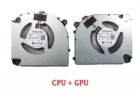 For LAPTOP CPU GPU Cooling Fan YINGFAN P15 P16 23 24 Gigabyte G5 Kf Rc55