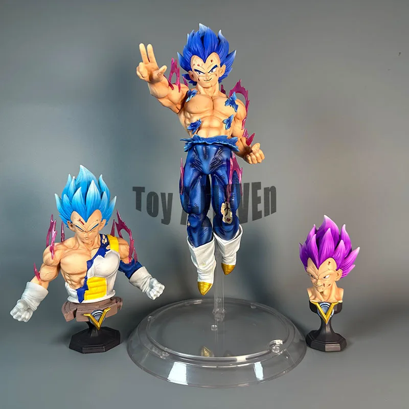 Dragon Ball Z Vegeta Ultra instynkt figurka Goku Vegeta figurki PVC figurki GK statua zabawki do kolekcjonowania prezenty