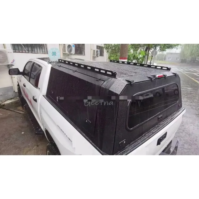 

High Quality Steel Pickup Truck Bed Camper Caps Hardtop Topper Canopy Tonneau Cover for Landcrusier Lc79 Double Row