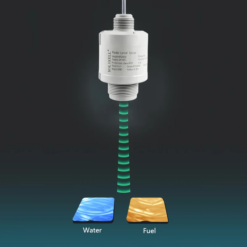 Holykell Non Contact Type 80ghz Fuel Oil Tank Radar Level Transmitter Fmcw