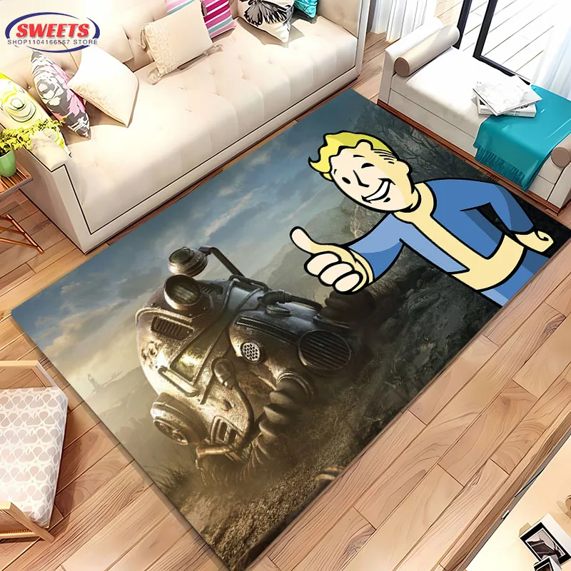 Video Game A-FALL0UT Carpet for Living Room Bedroom Hallway Long Strip Alfombra Anti-slip Rug SofaDoormat Home Decor Tapete Mat