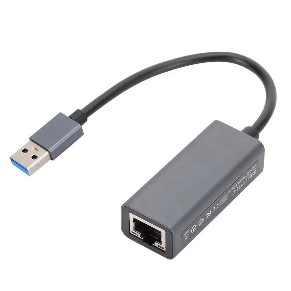 1000 Мбит/с USB 3.1 Gigabit Type C Адаптер USB C HUB Type C Ethernet-адаптер Компьютерные аксессуары Сетевая карта Сетевой адаптер