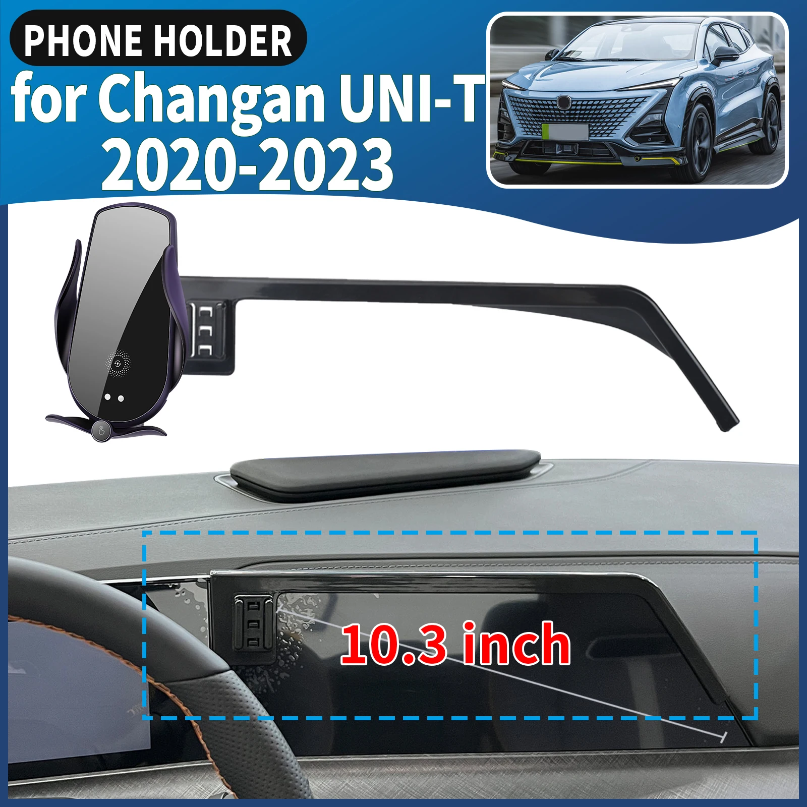 

fit for Changan UNI-T UNIT 2020 2021-2023 Car Phone Holder Mount Vehicle-Specific GPS Navigation Easy Installation accessoires