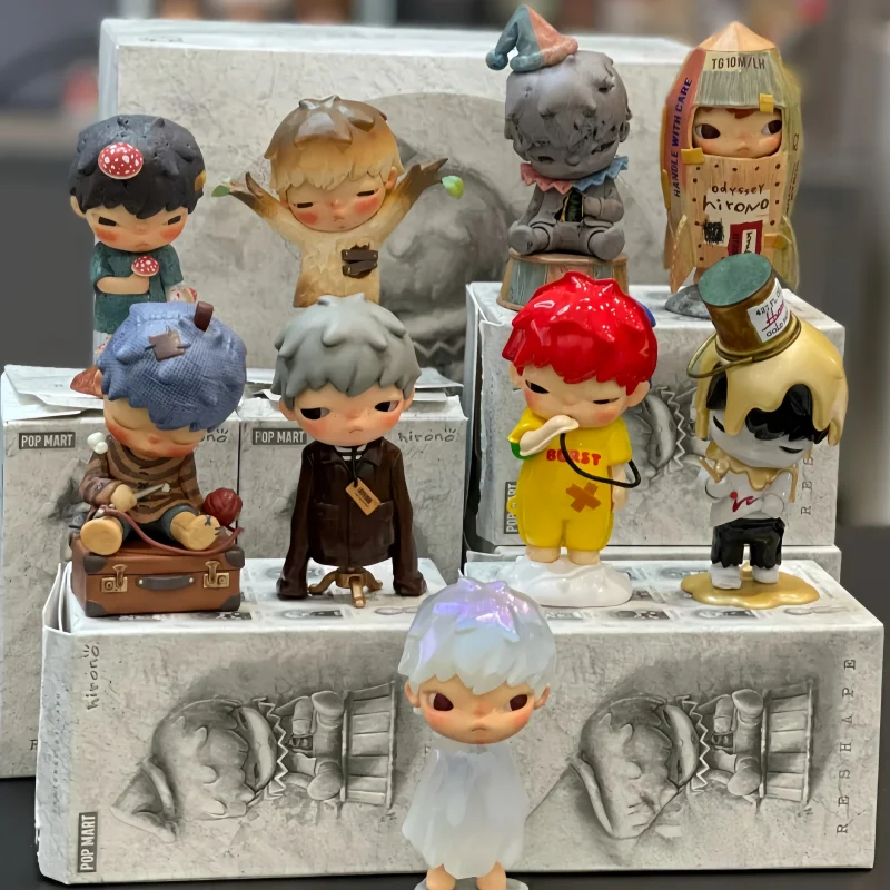 

POP MART Hirono Reshape Series Mystery Box PVC 100% Original Anime Action Figure Collection Model Desktop Ornament Doll Toy Gift
