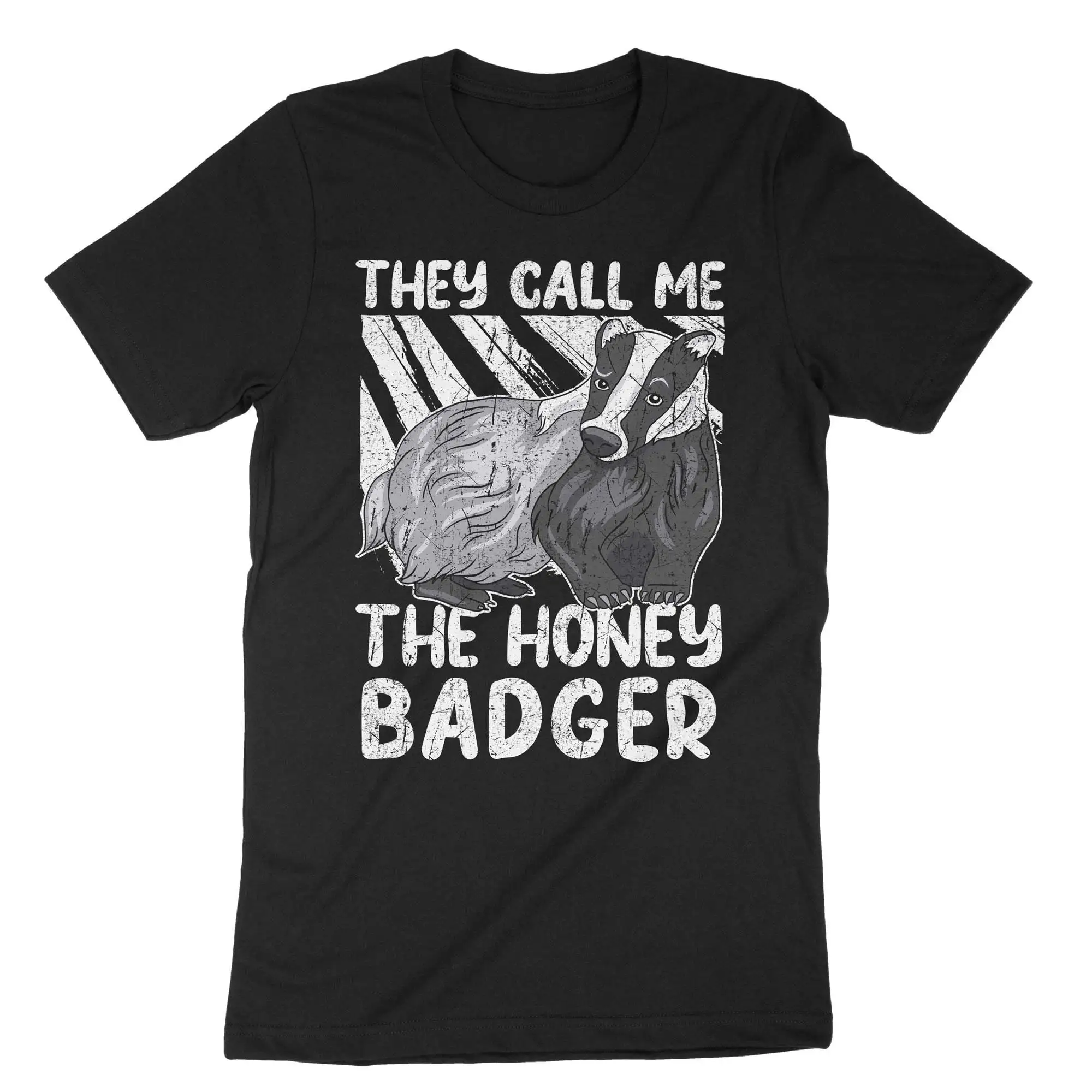 They Call Me The Honey Badger T Shirt Funny Mellivora Capensis Ratel Mustelid