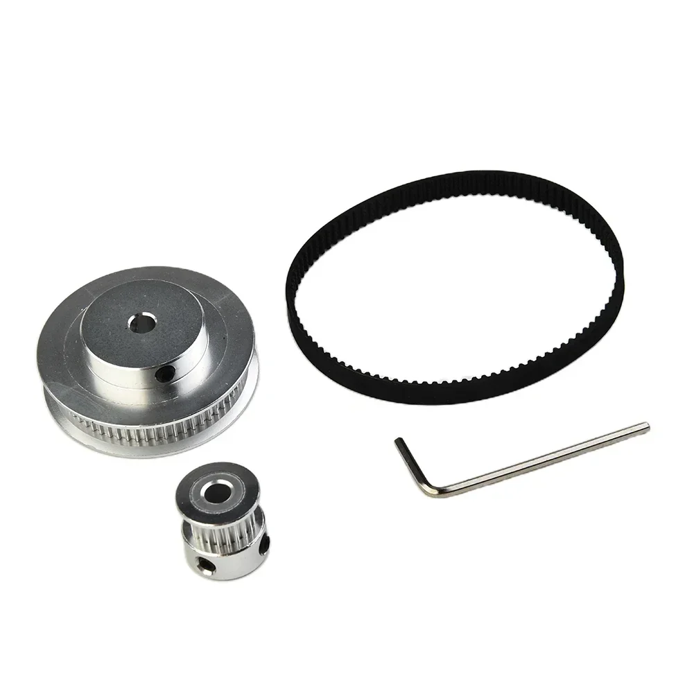 GT2 Tooth Profile Timing Belt Pulley T2.5 MXL 60Teeth 20Teeth 5mm Reduction 1:3 Belt Width 6mm For 3D Printer Construction