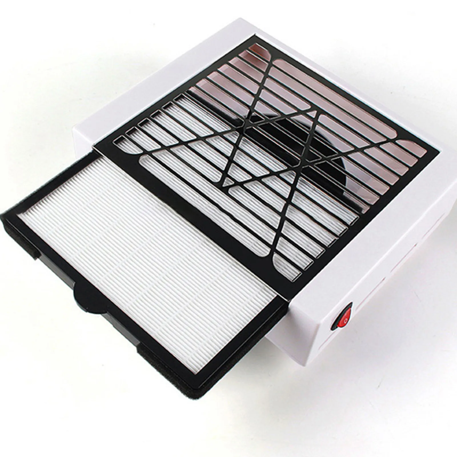 

Professional Nail Art Collector Filter Screen Plate Compatible with Multiple Vacuum Cleaners Easy-Remove Pull Buckle Ergonomic