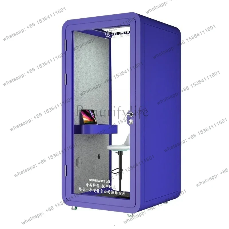 

A48 Customizable Color. Soundproof Room, Mobile Home Sleeping Cabin, Piano, Singing Drum Set, Indoor Sleeping Cabin