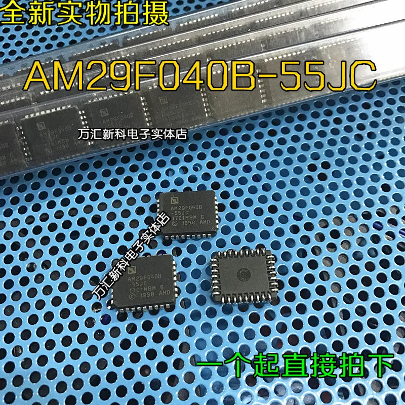 10 piezas ORIGINAL nuevo AM29F040B-55JC AM29F040 PLCC-32