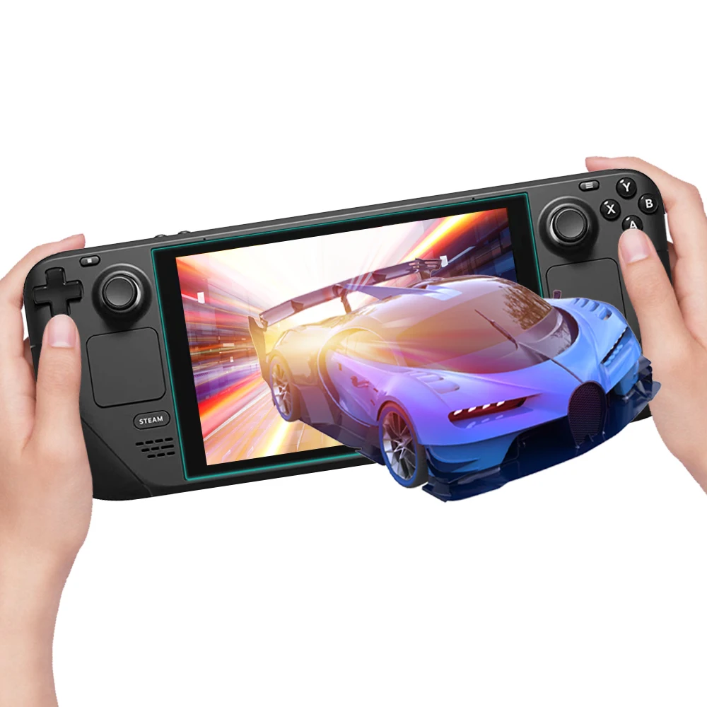 1/3 Stück Schutzglas gehärtetes Glas Displayschutzfolie für Ventil Steam Deck Steamdeck Zubehör Film