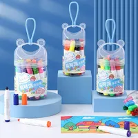 Washable Markers for Kids, 12-24 Colors Washable Markers Set Coloring Marker Bulk for Boys Girls, School Classroom Supplies