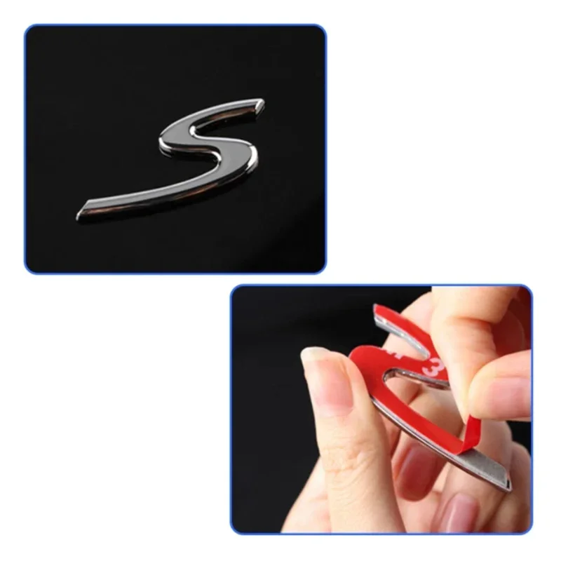 أعلى جودة ثلاثية الأبعاد رسالة الخلفي الجذع شعار شارة شعار السيارة ملصق ل GTS GT1 GT2 الديزل الكهربائية S 4