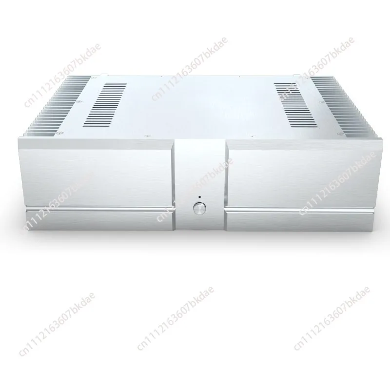 BZ4312A2 Silver Full Aluminum Amplifier Chassis DIY 120mm Height Case Power Amp Enclosure Box for HIFI Audio