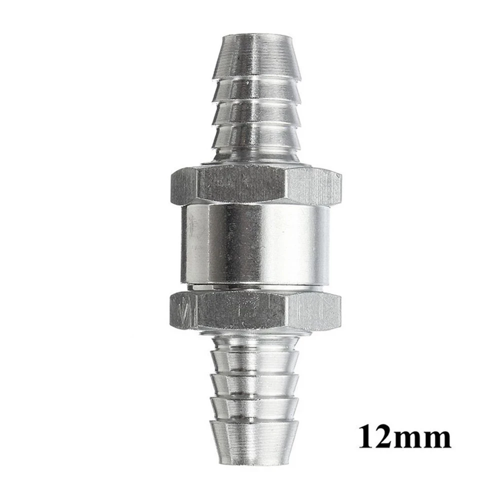 4/6/8/10/12mm Fuel Non Return Petrol Diesel Aluminium Alloy One Way Check Valve