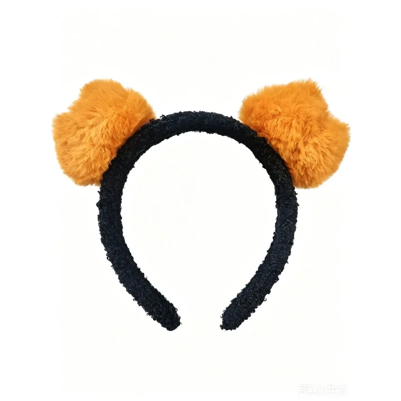 Garfield cartoon cute plush headband face washing hair tie hair clip decoration hair accessories anime merchandise wholesale view 4
