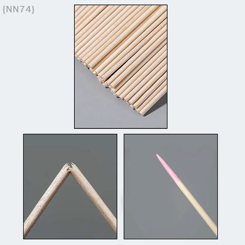 100 stuks wegwerp wattenstaafje microborstel wattenstaafje applicators voor wimperextensions make-up lijm verwijderen professionele schoonheidshulpmiddelen