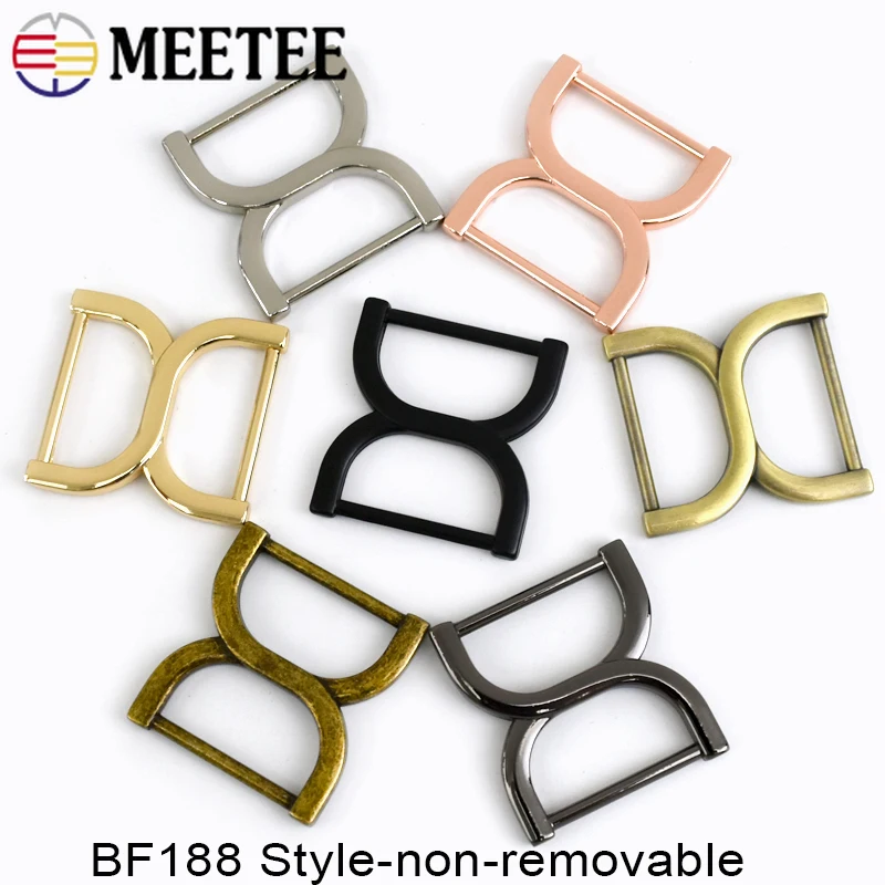 5/10/20/30Pcs 25mm Metal Adjuster Buckles Bag Strap Connector Ring Webbing Snap Hooks Belt Slider DIY Hardware Craft Accessories