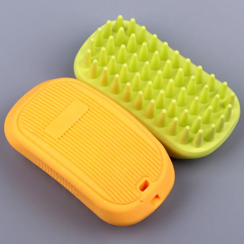 Pet Supplies Bath Massage Brush Cat Dog Bath to Float Hair Brush