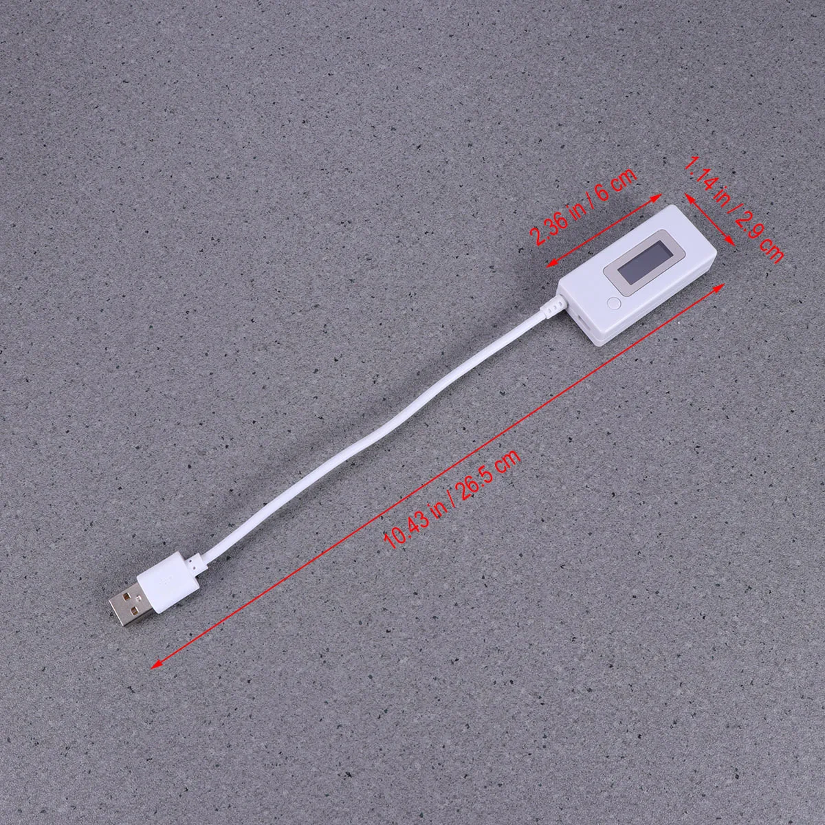 

LCD Micro USB Capacity Voltage Current Tester Meter for Mobile Power Bank Portable