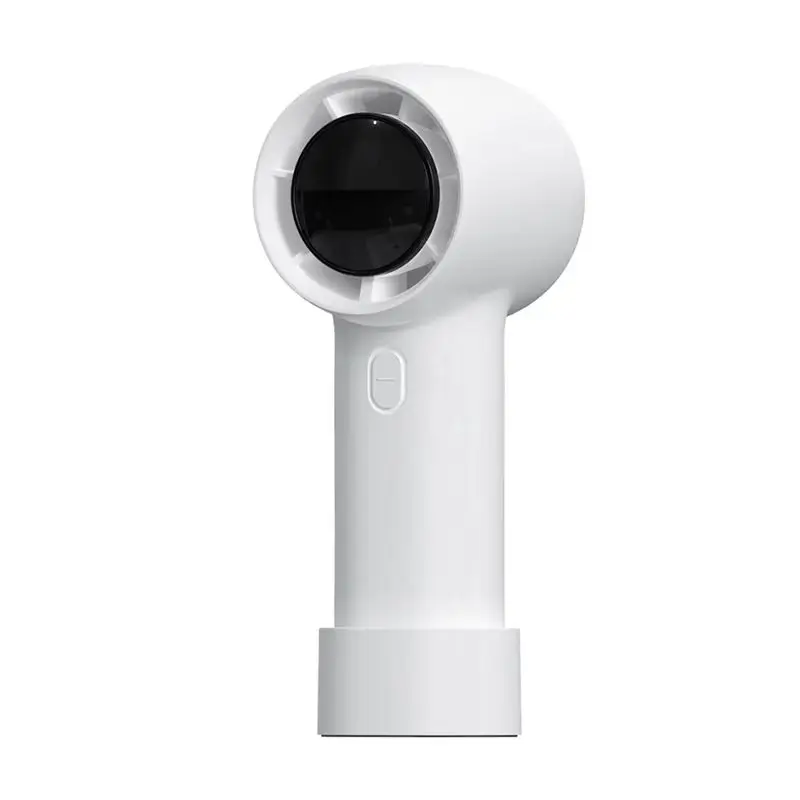 

B01C-100 Wind Speeds Bladeless Air Cooler Fan Ventilator Handheld Camping Fans Bladeless Air Cooler Fan White