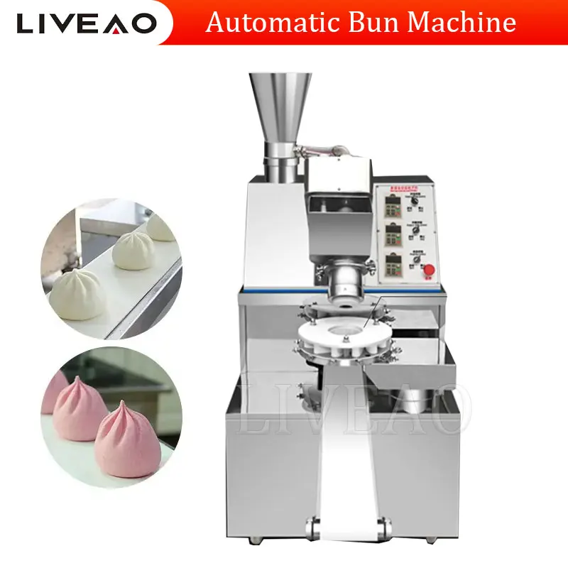 Soup Dump Bun Making Machine Small Steamed Stuffed Baozi Making Machine Momo Making Machine