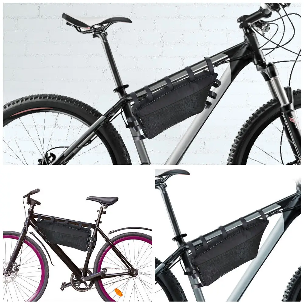 Electric Bike Trapezoid Battery Bag Mountain Bicycle Frame Li-lon Battery Case Bag Storage Bicycle Scooter PVC Waterproof Cover