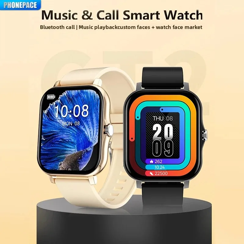 Reloj inteligente PHONEPACE Y13 con función de llamada, rastreador de...