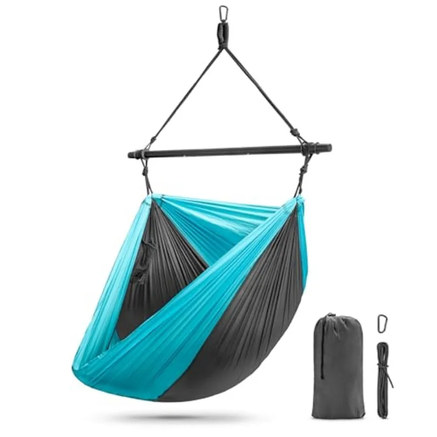 

Hanging Hammock Chair - Tree Pod Sensory Swing - Outdoor Camping Cacoon Chair - Collapsible and Lightweight Swings - Swinging R